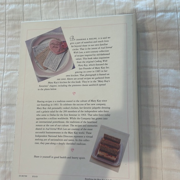 And stirred with love recipes and reflections by Mary Kay Ash family cookbook - Picture 2 of 13